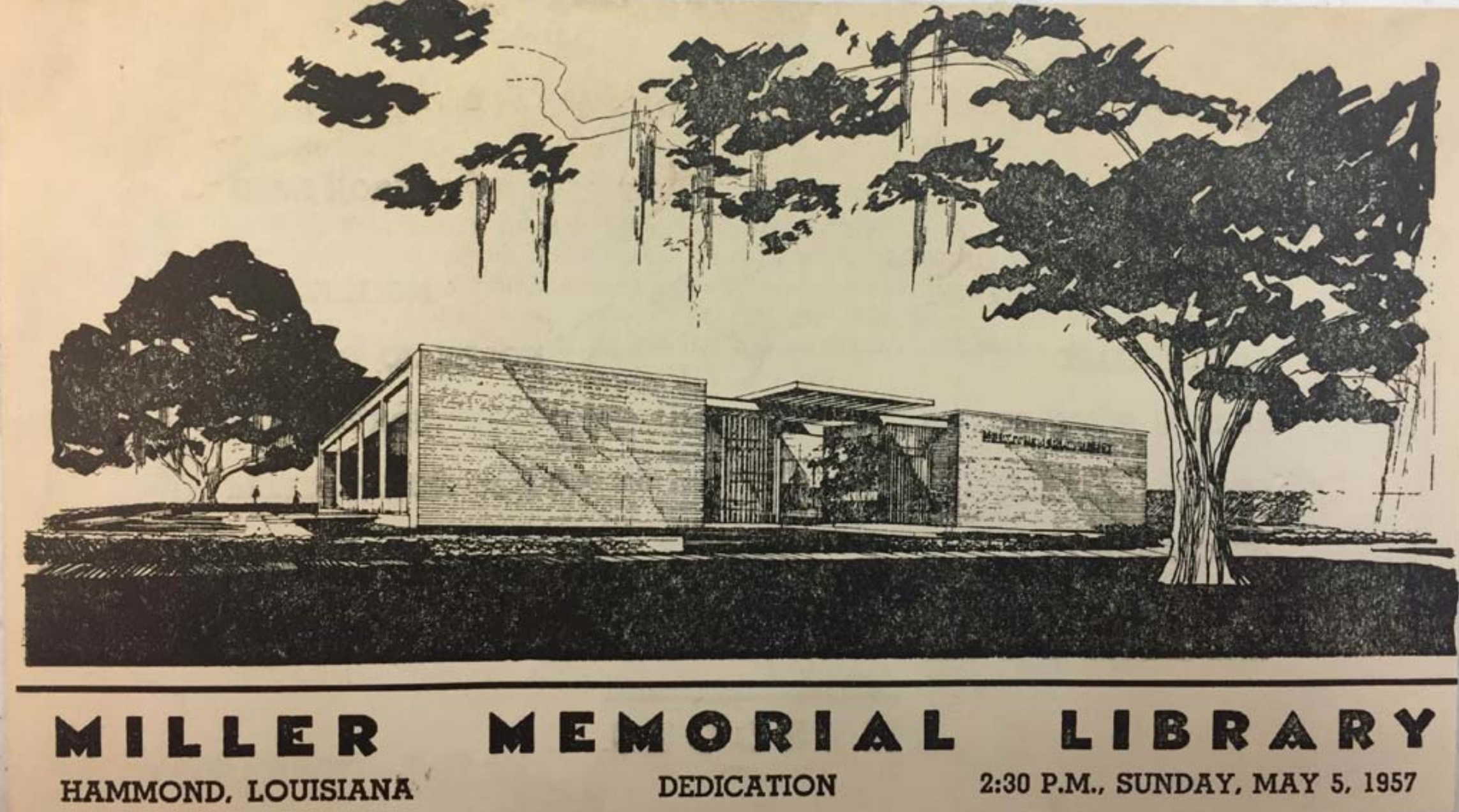 LIBRARY_Desmond_Miller Memorial Library Rendering 1957.png