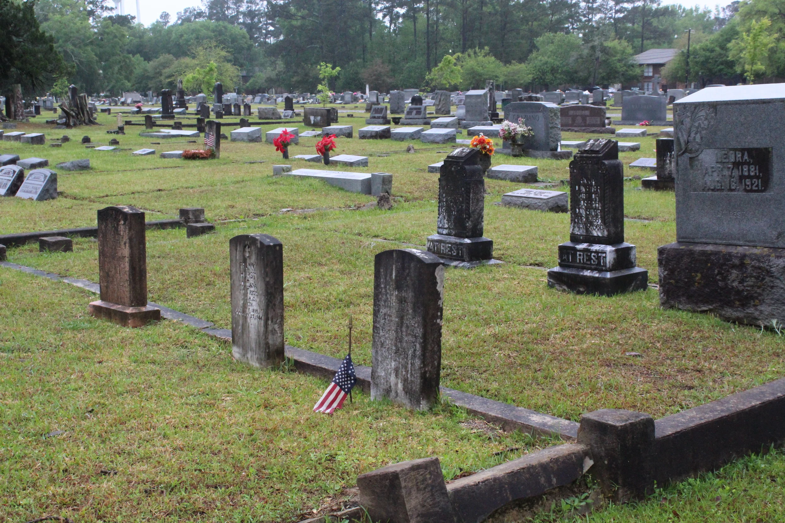 Cemetery Tombstone Cleaning Day