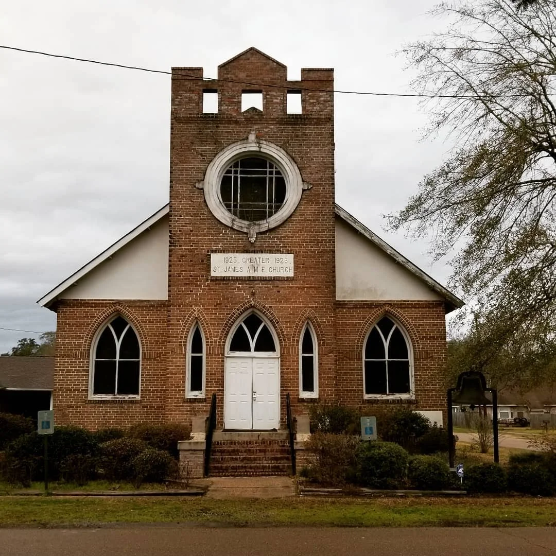 Submitted by: Hammond Historic District Location: Hammond, Louisiana Greater St. James AME Church, Historic Churches