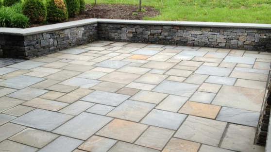 Fall In Love With A Bluestone Patio Landscapers Landscaping