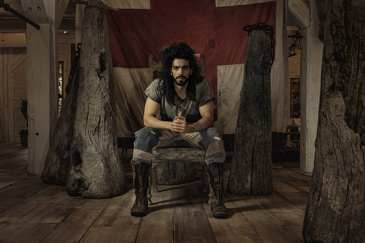 Remember when Ramy Essam was Khal Drogo on Game of Thrones?
