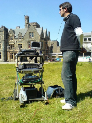  Mixing Mister Lonely on location in Scotland