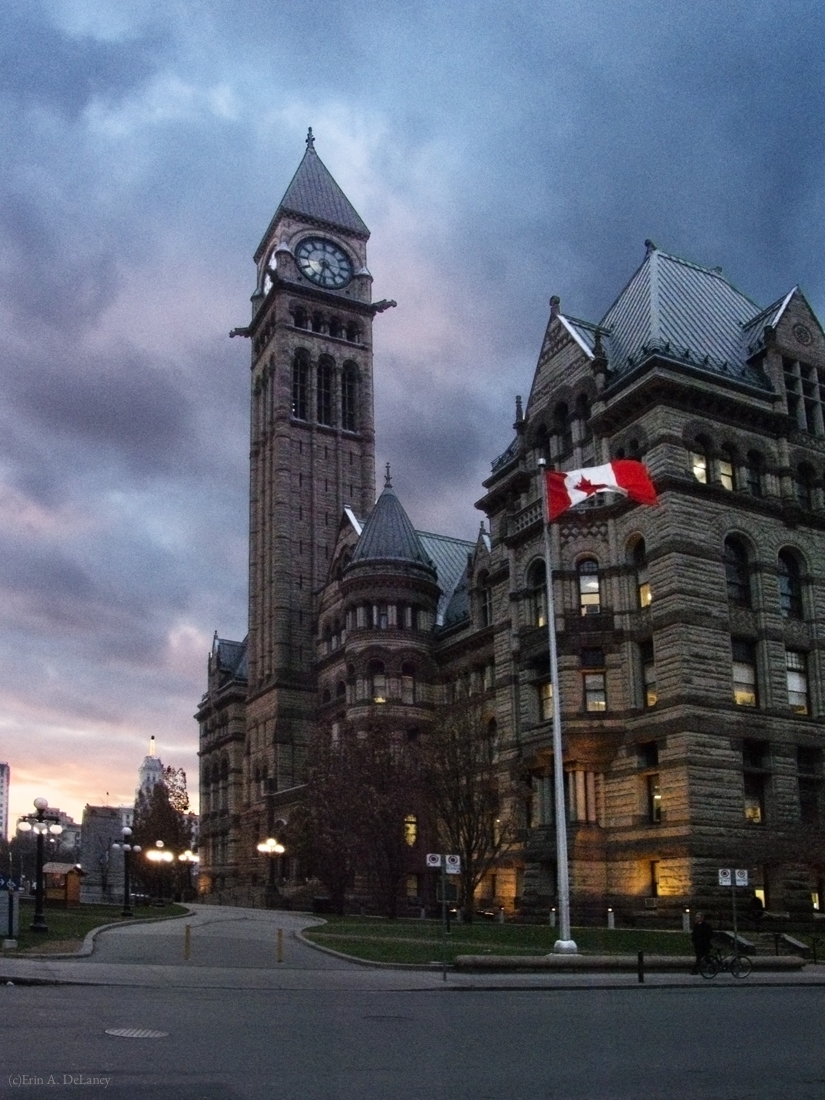 Toronto Old City Hall at Dusk, 2012