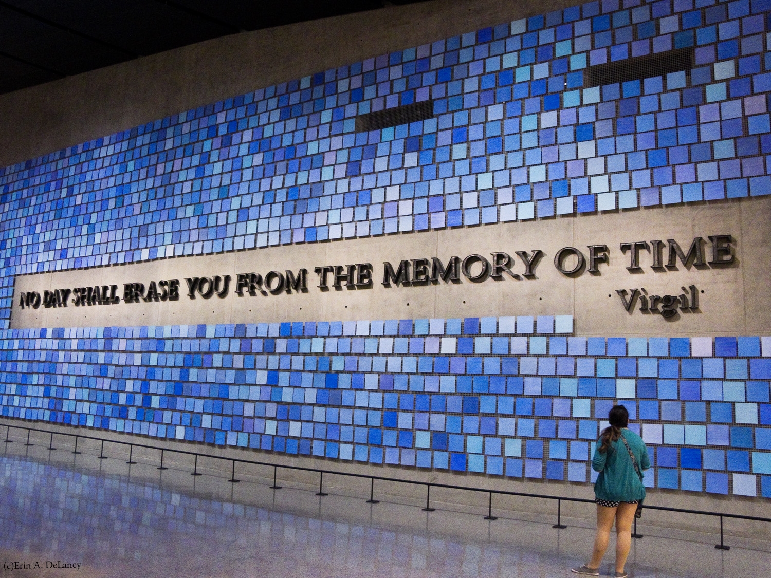 9/11 Memorial Museum Repository Wall, New York City, 2014 