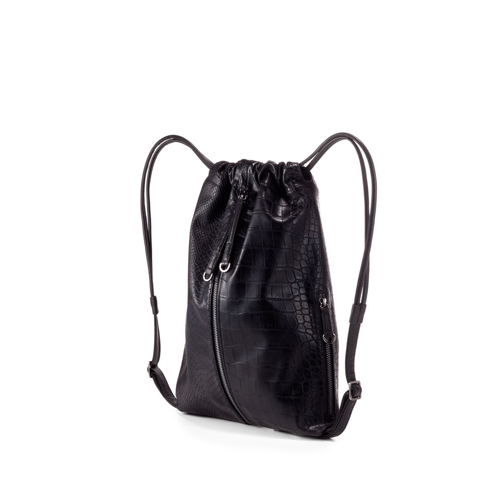 FruitenVeg FV05 Mishi Vegan Designer Drawsting Bag for women, non leather