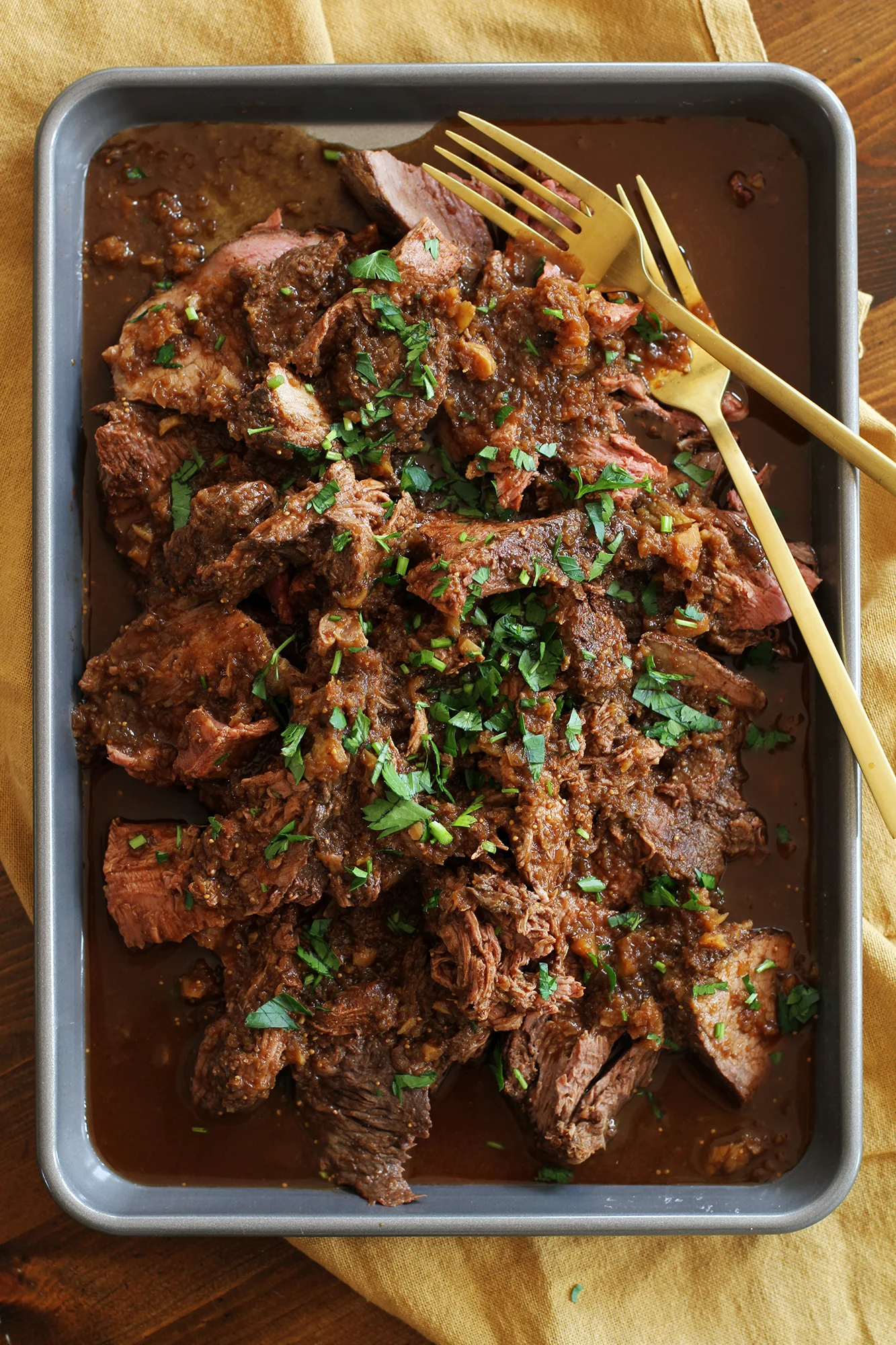 Get the full recipe here: Girl versus Dough slow cooker beef
