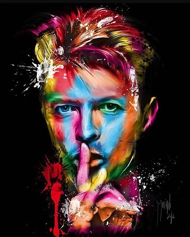 The #world just #lost a #legend, #letsdance. #davidbowie you #inspired #us. #dinosaurstudiotattoo will #mourn the #loss of a #person that #changed the #world. #groundcontroltomajortom #thisisgroundcontrol @cupycakesweetshop