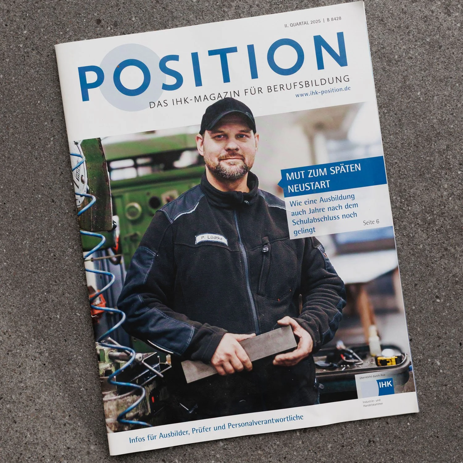 Vom Business-Shooting ins DIHK-Magazin: Editorial- und Unternehmensfotografie für POSITION
