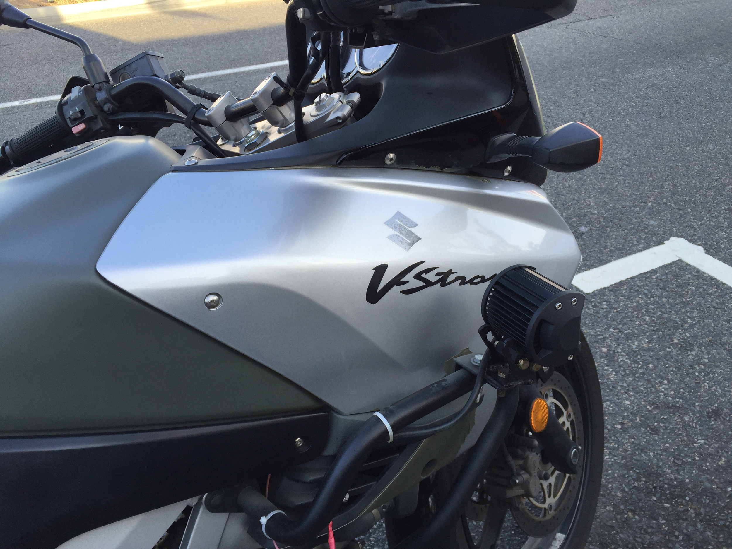  Peeling the green vinyl off reveals a new bike! 