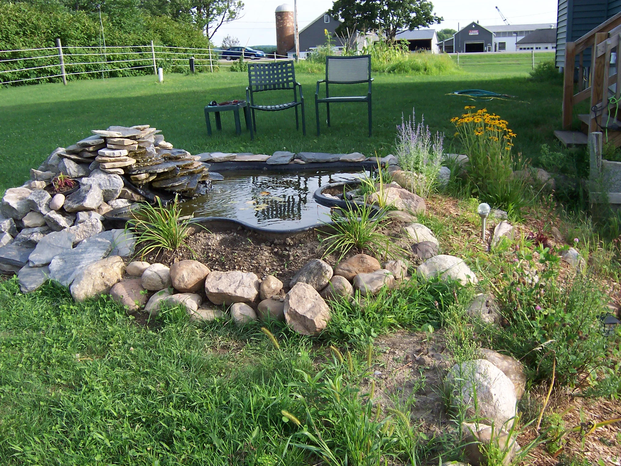 The water garden (half finished)