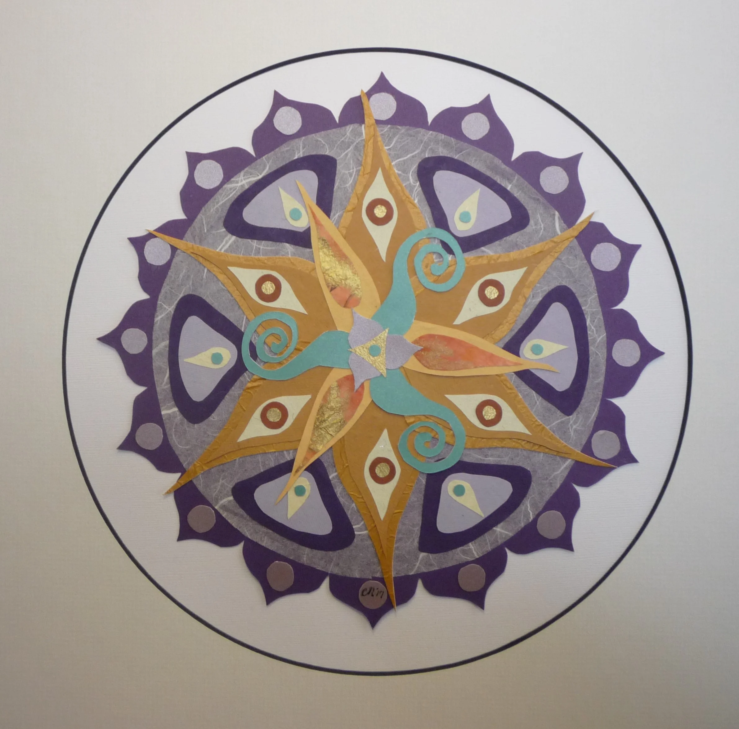 Purple Spiral  Sold 11/3/18