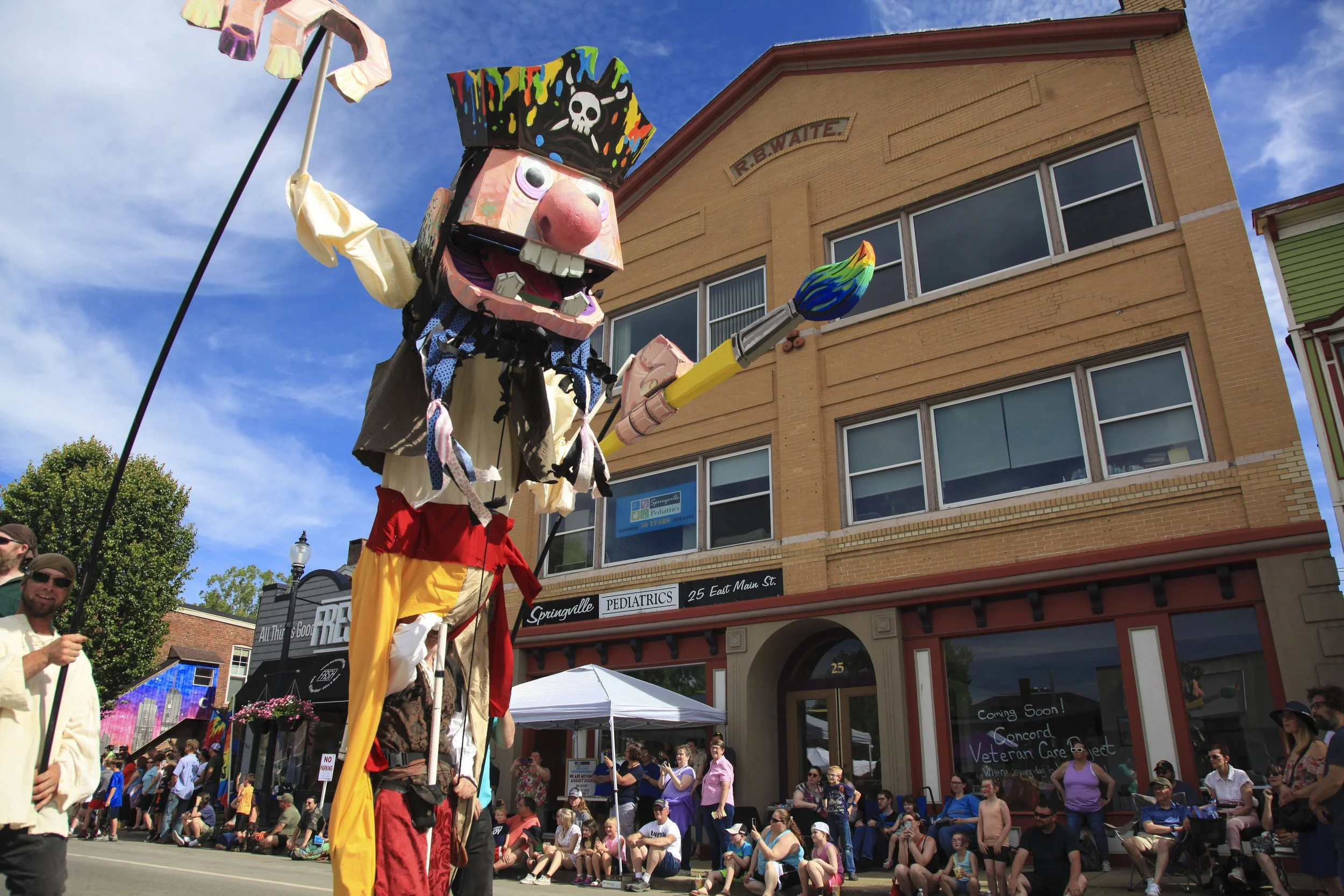 Springville Art Crawl Parade