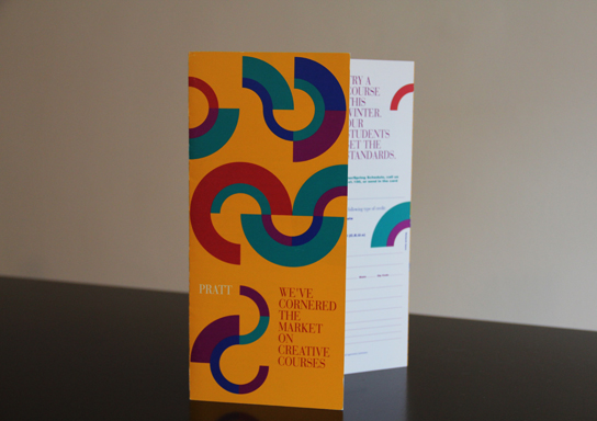 Pratt Institute | promotional brochure