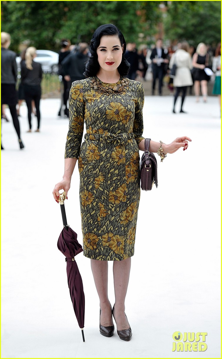Dita is pretty much the queen of the signature look.