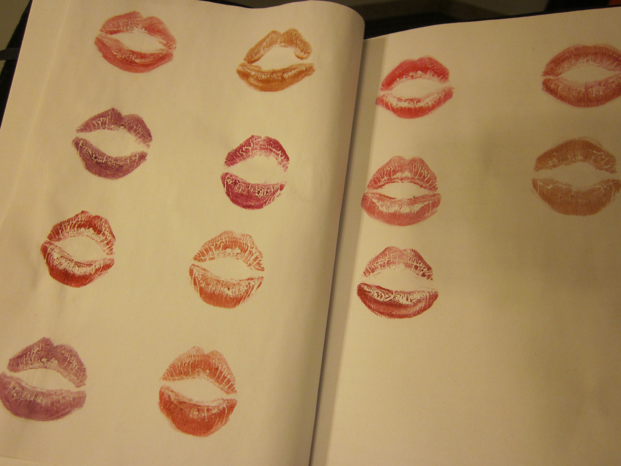Sealed with a kiss.