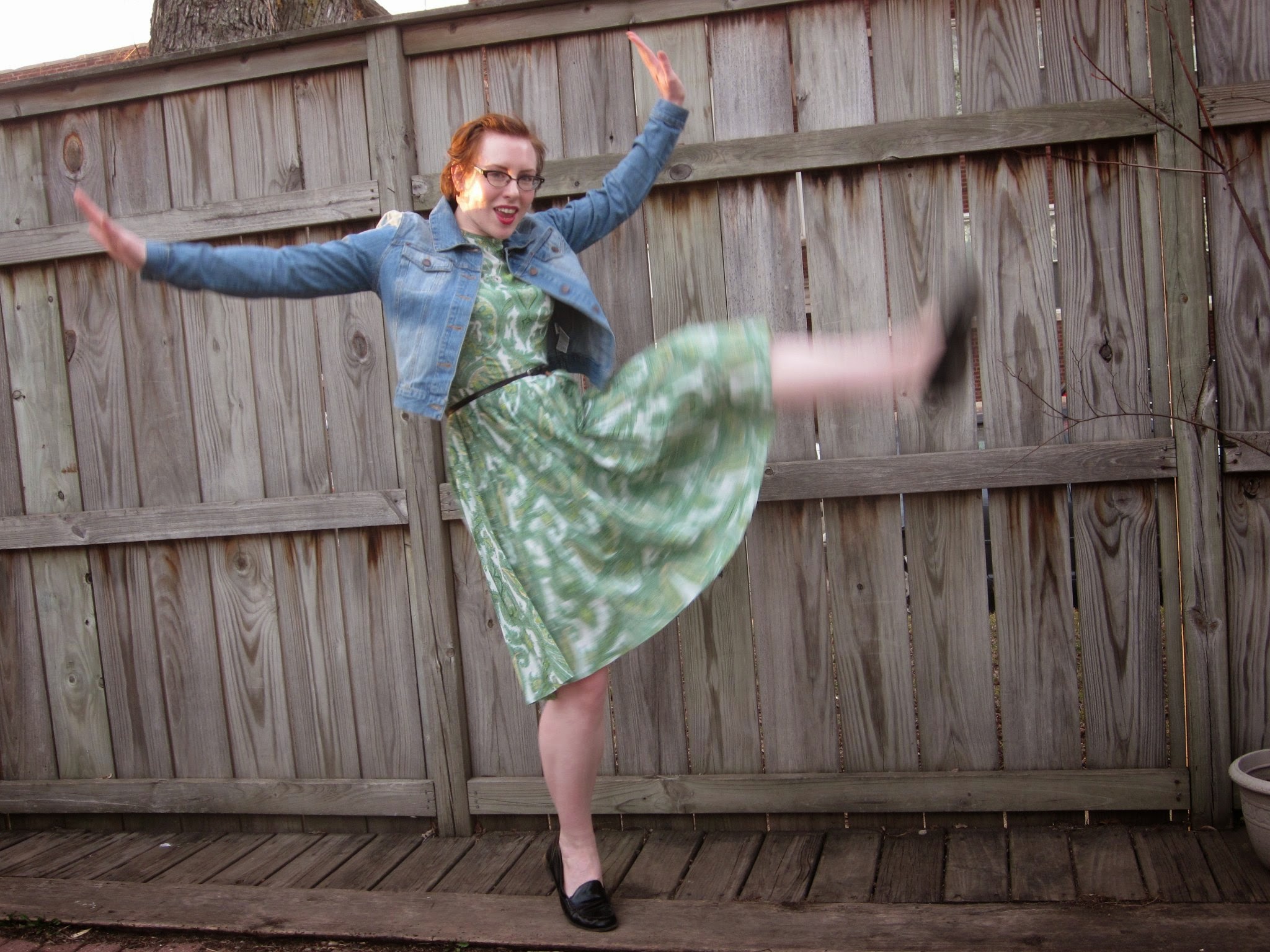 A picture of beauty and grace in motion. As we would have said in the 90s - not.