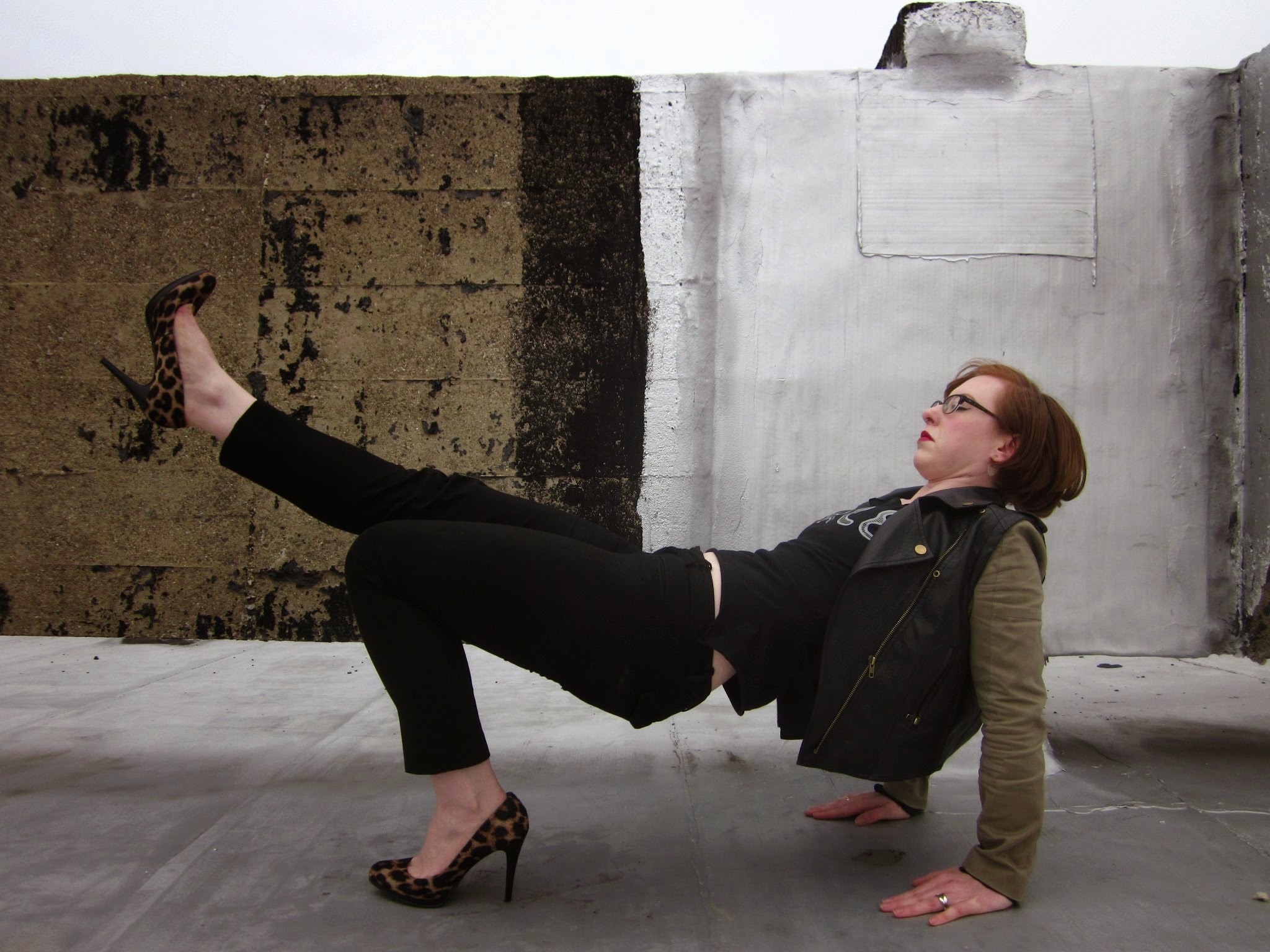 Creative posing is one of my hallmarks, but sometimes creativity isn't always an asset.