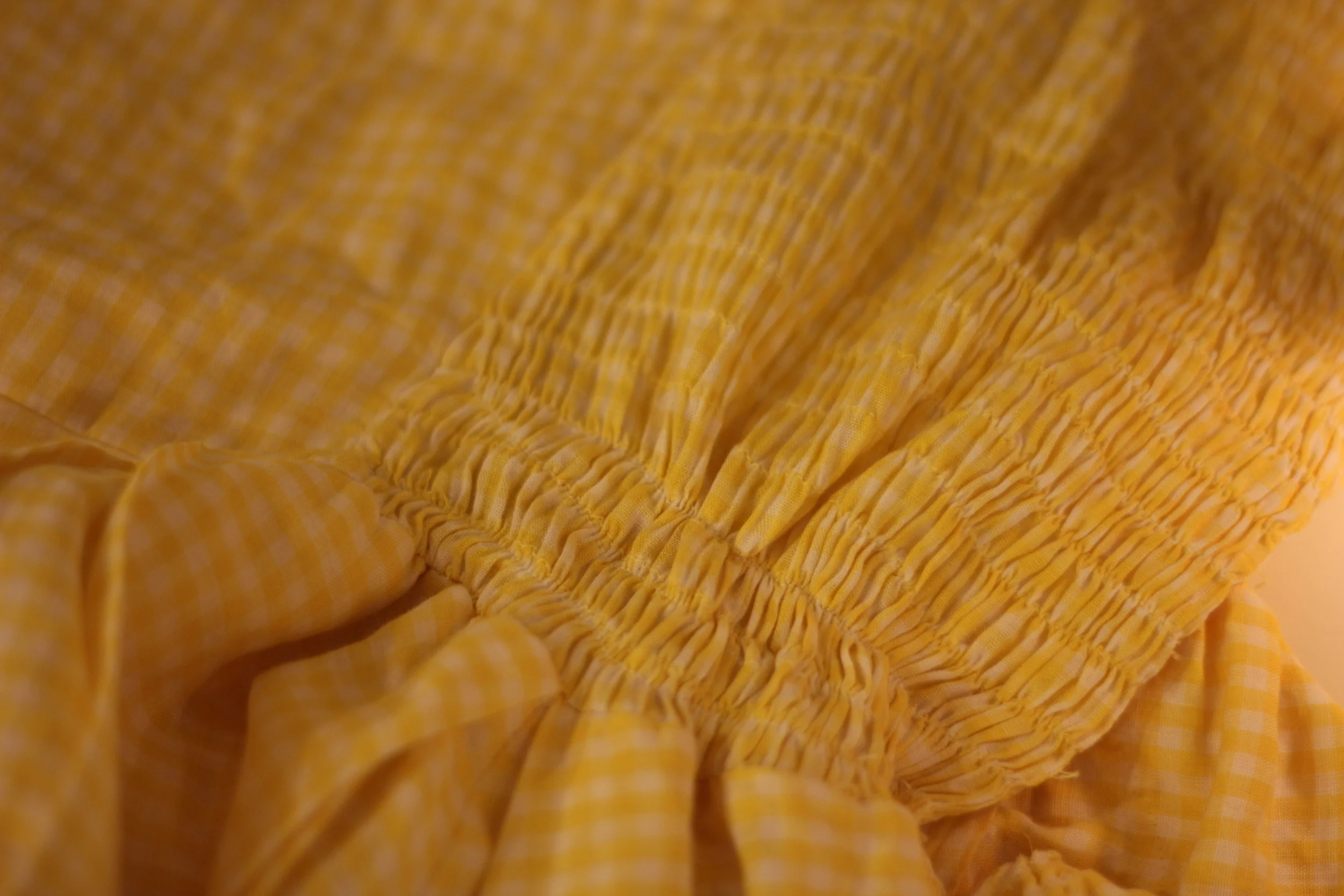 The Yellow Gingham Dress