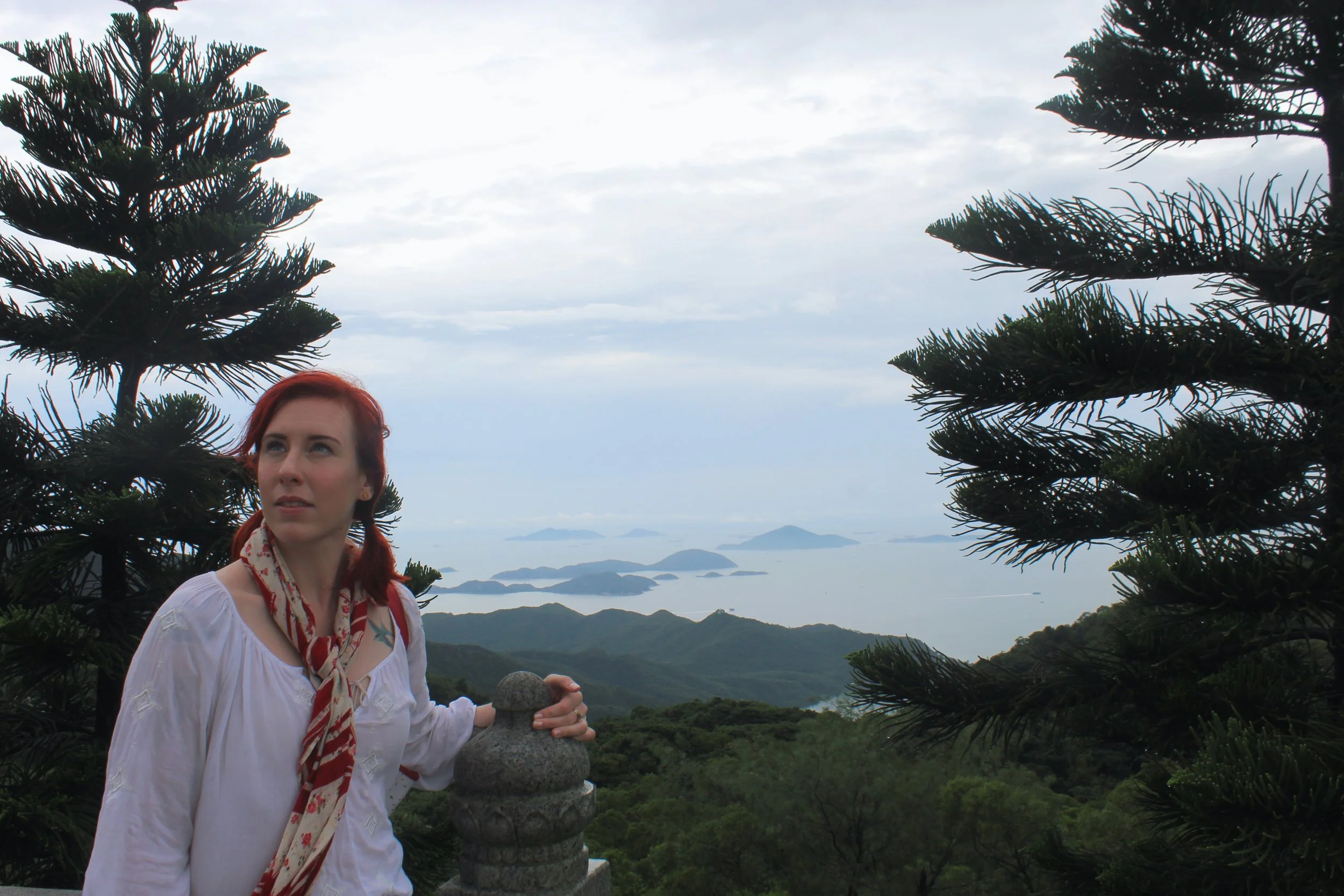 The view from the Buddha was just as amazing as the view of it.