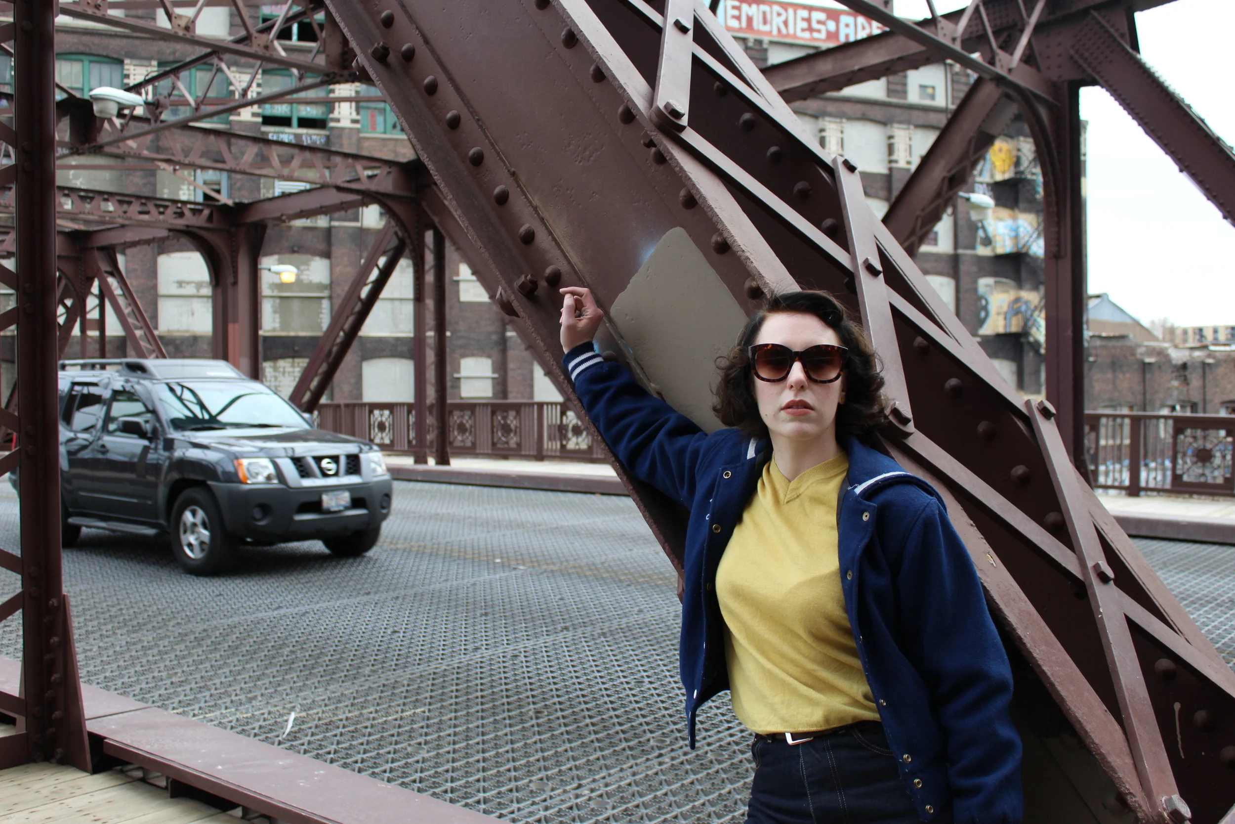 Because what livens up a good shoot like a crappy car in the background?