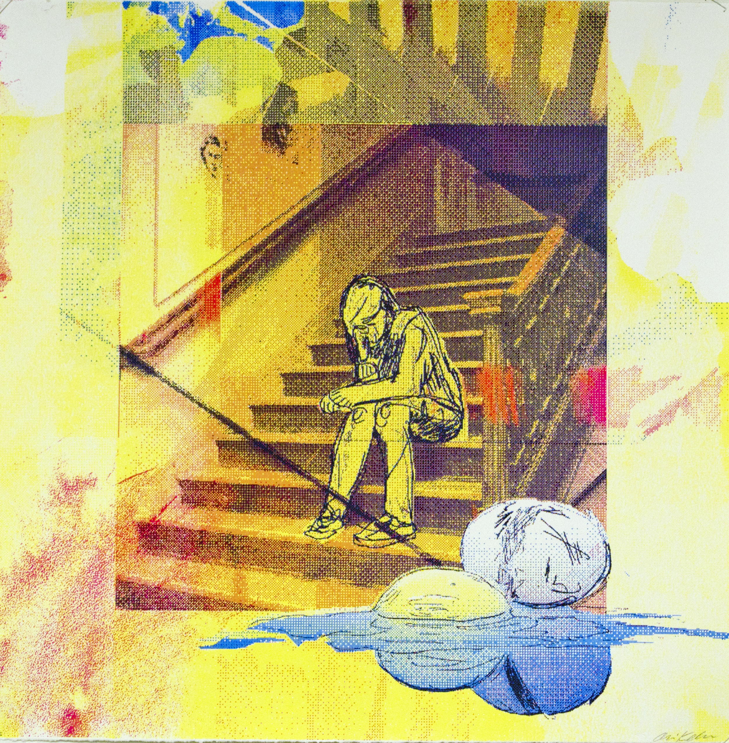 The stairs and the egg, 2014