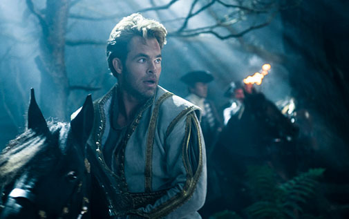 Chris Pine as Cinderella's Prince. Photo by: Peter Mountain. © 2014 Disney Enterprises, Inc.