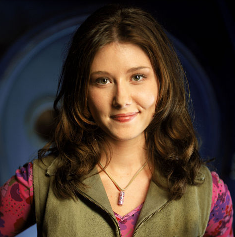 Jewel Staite as Kaylee Frye in Firefly .