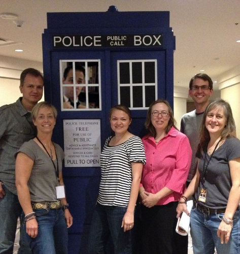 The Unbound Writers learn that one amongst us is secretly a Time Lord at the MileHiCon. We've all signed on as Ted's companions.