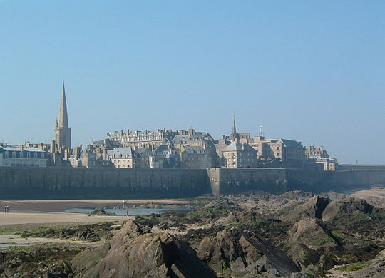 Saint Malo, France. Photo : Antoine DECLERCK. CC BY SA 3.0