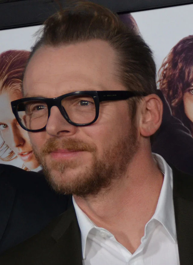 Simon Pegg, actor, screenwriter, and self-confessed fan of science fiction. 