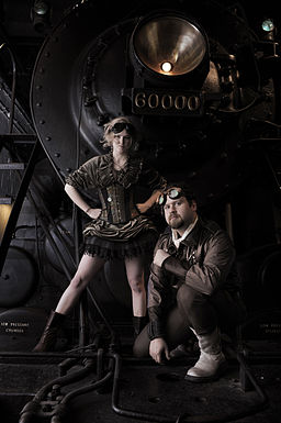 Groovy steampunk attire. Photo: KyleCassidy . CC BY-SA 3.0