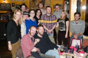 The Denver Literary Kidnapping and Drinking Club captures Ben Percy right from under the noses of the Tattered Cover staff. 