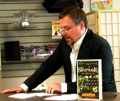 Jeff VanderMeer , whose Annihilation won this year's Shirley Jackson Award. Not pictured: Annihilation , Shirley Jackson.
