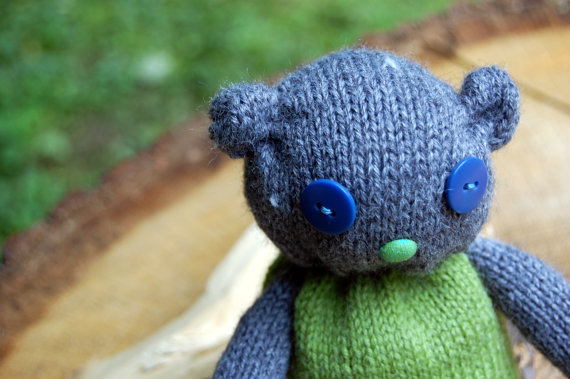 Isn’t it just the cutest thing? Etsy blue bear