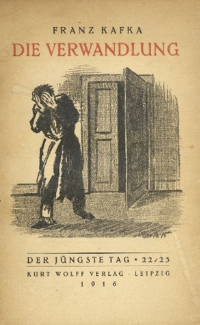 First edition cover for the reprinted short story, 1916.