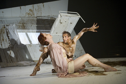 Royal Ballet principal Edward Watson as Gregor in Pita's "Metamorphosis." (Photo via Royal Opera House , (c) ROH 2011.)