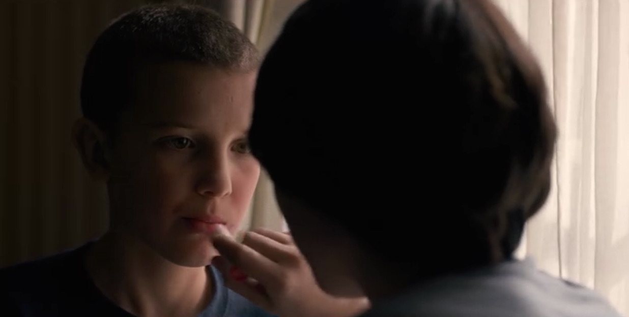 Eleven learns how to be a girl.