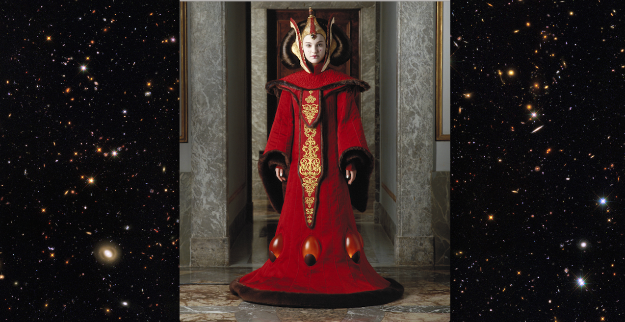 Queen Amidala, Throne Room Gown. Star WarsTM: The Phantom Menace. © & TM 2016 Lucasfilm Ltd. All rights reserved. Used under authorization. 