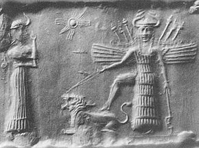 Inanna, goddess of heaven. Does not stay home, does not bake cookies, does not host teas.