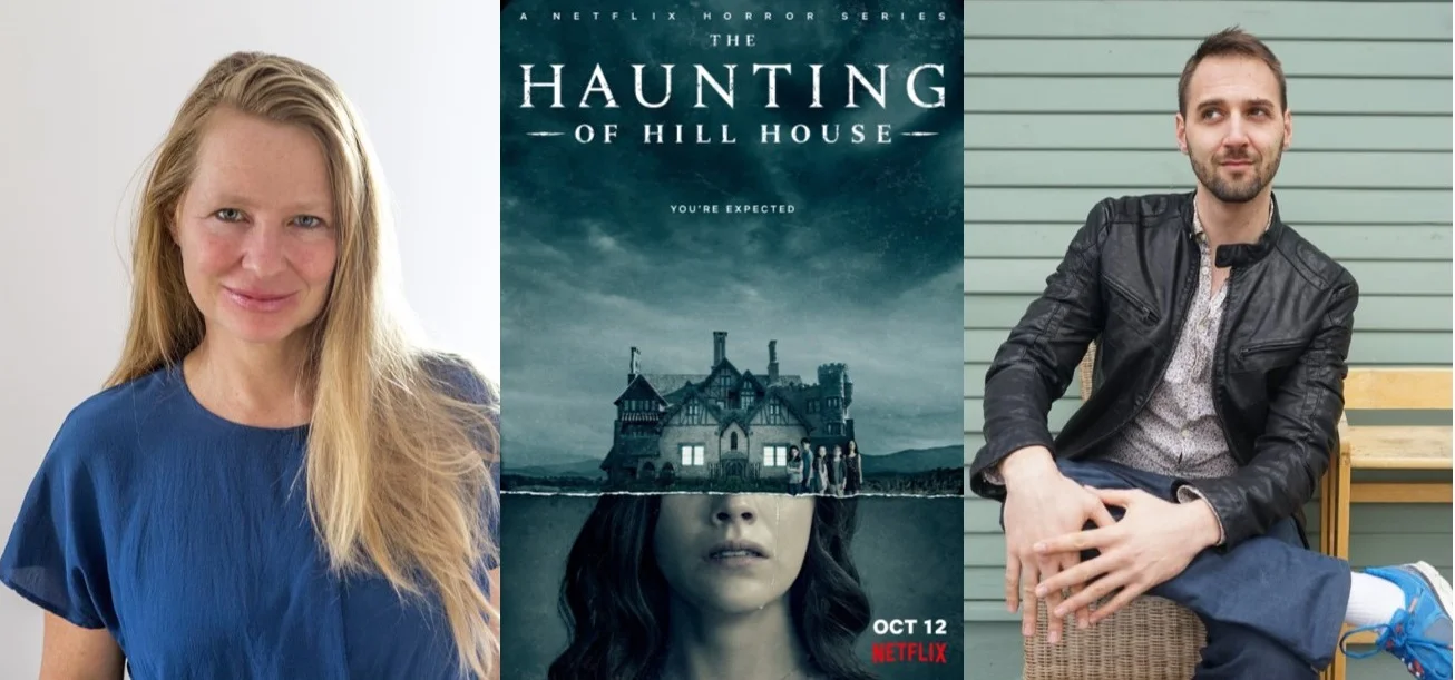 Samantha Hunt, Haunting of Hill House promotional poster, Theodore McCombs