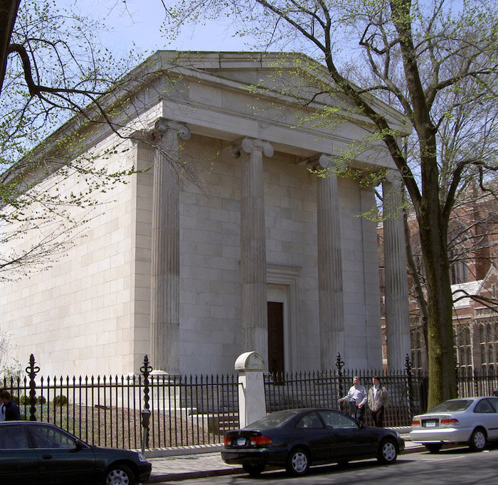 Skull and Bones Tomb, Yale University, New Haven, Connecti…