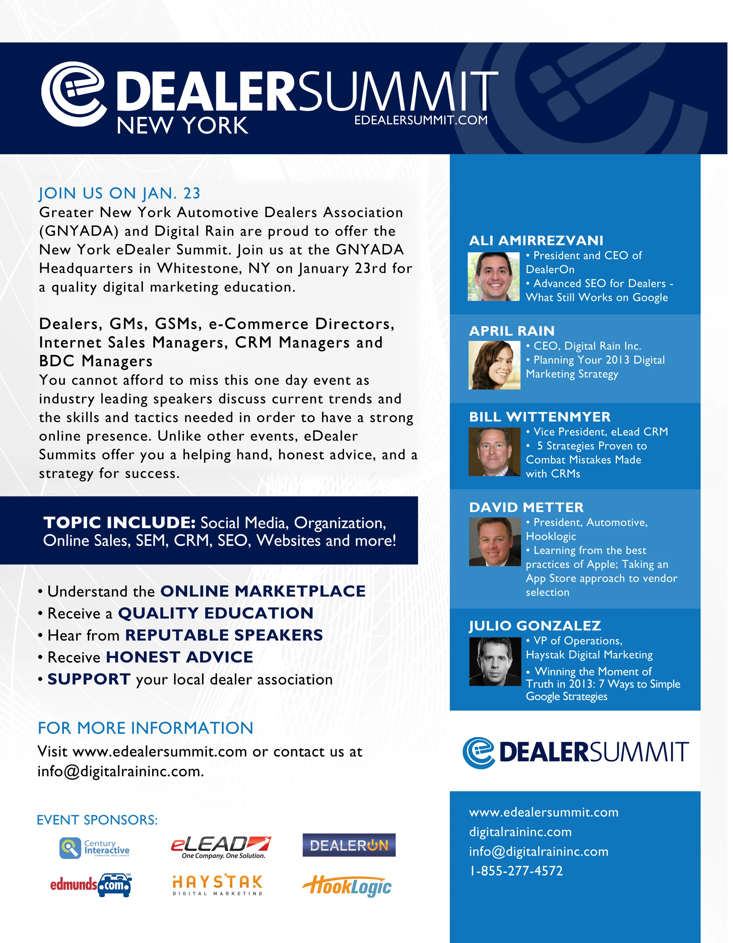 Edealer Summit New York