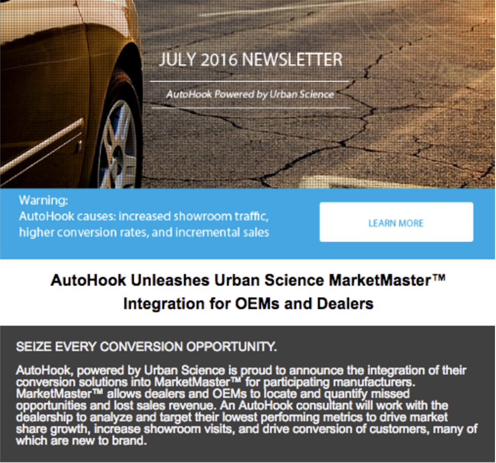 AutoHook Newsletter
