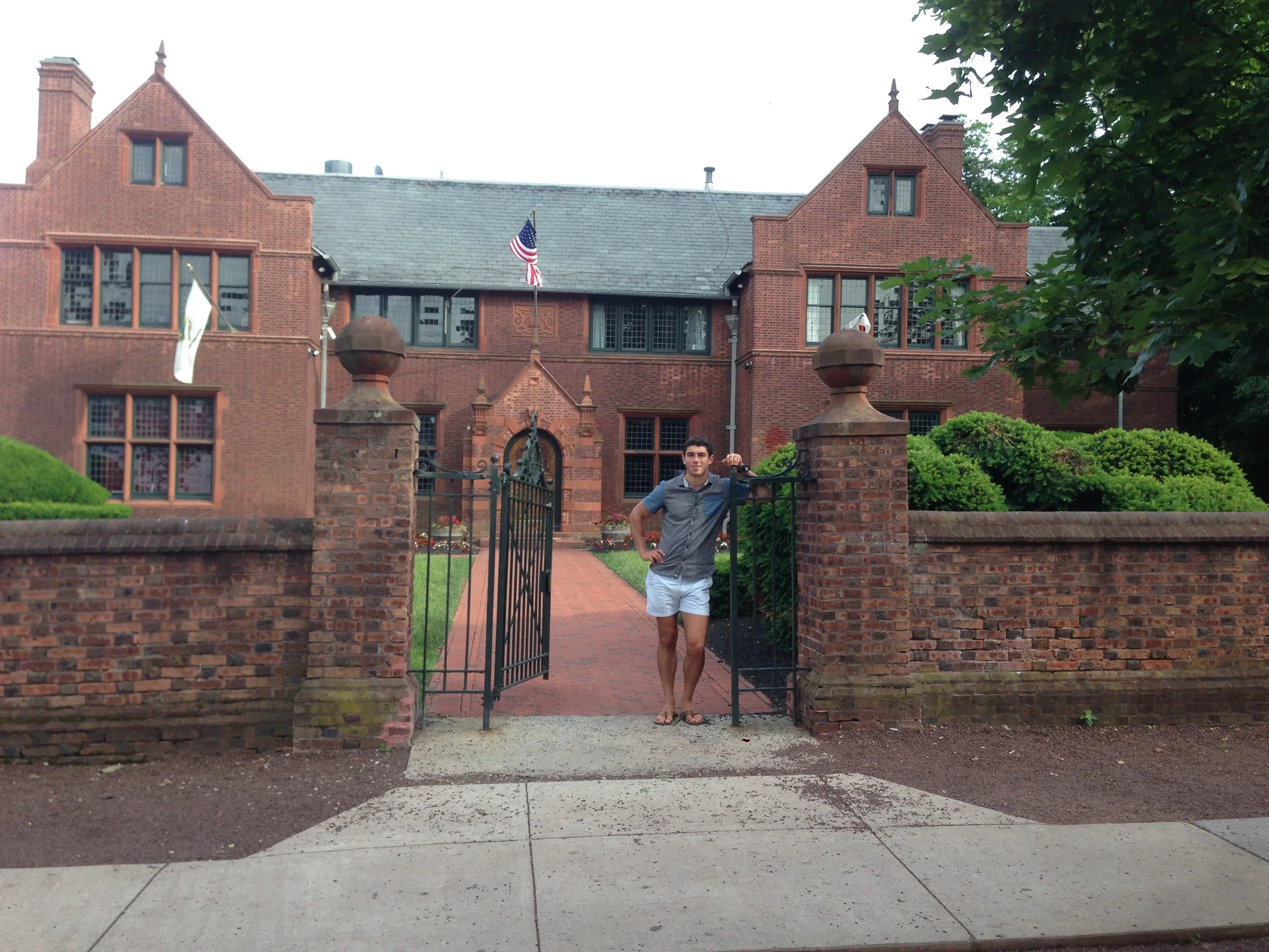 Ivy Eating Club on Prospect Ave.