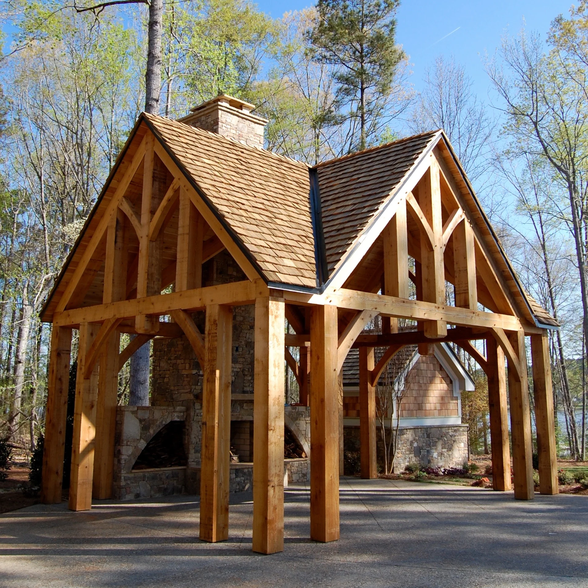 Lake Oconee Pool House — EAST COUNTY OAK