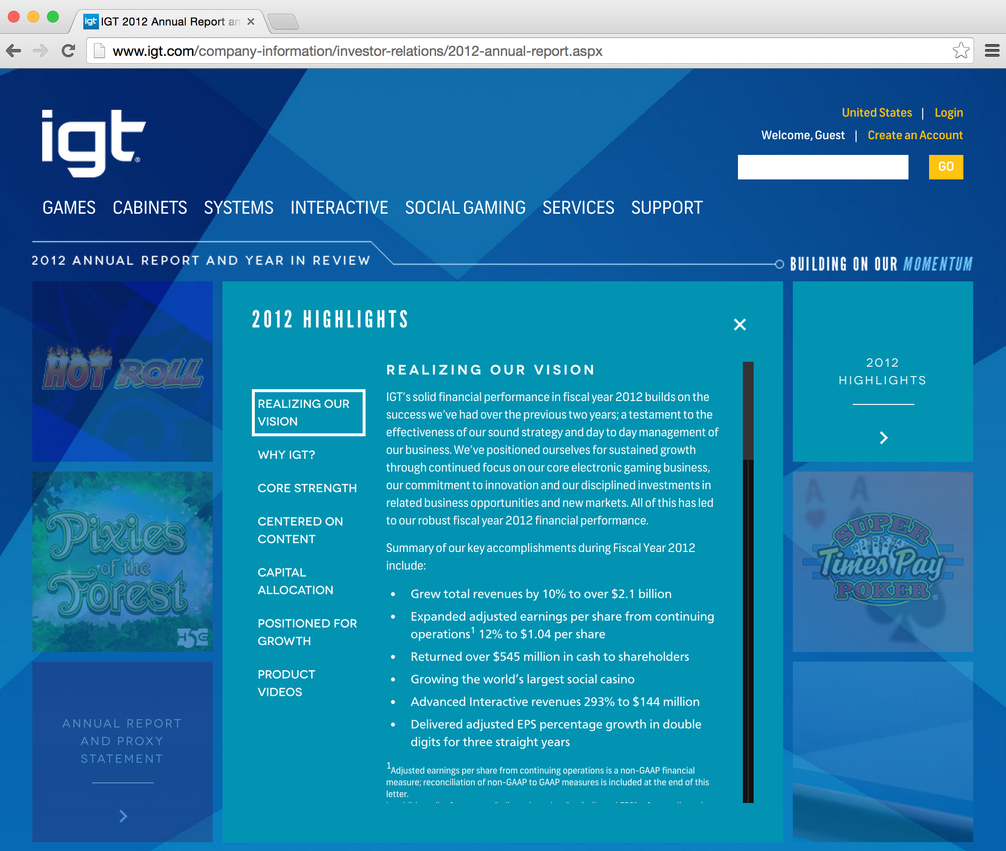 IGT Annual Report