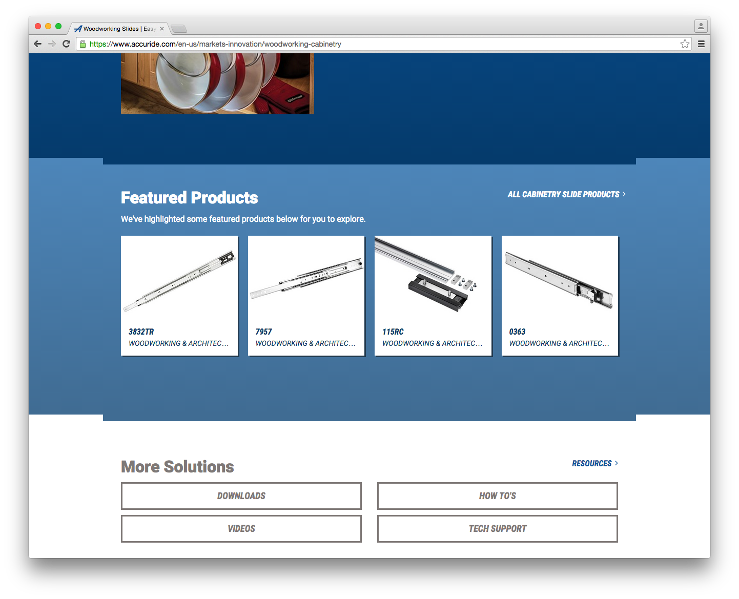 Accuride Bottom Modules