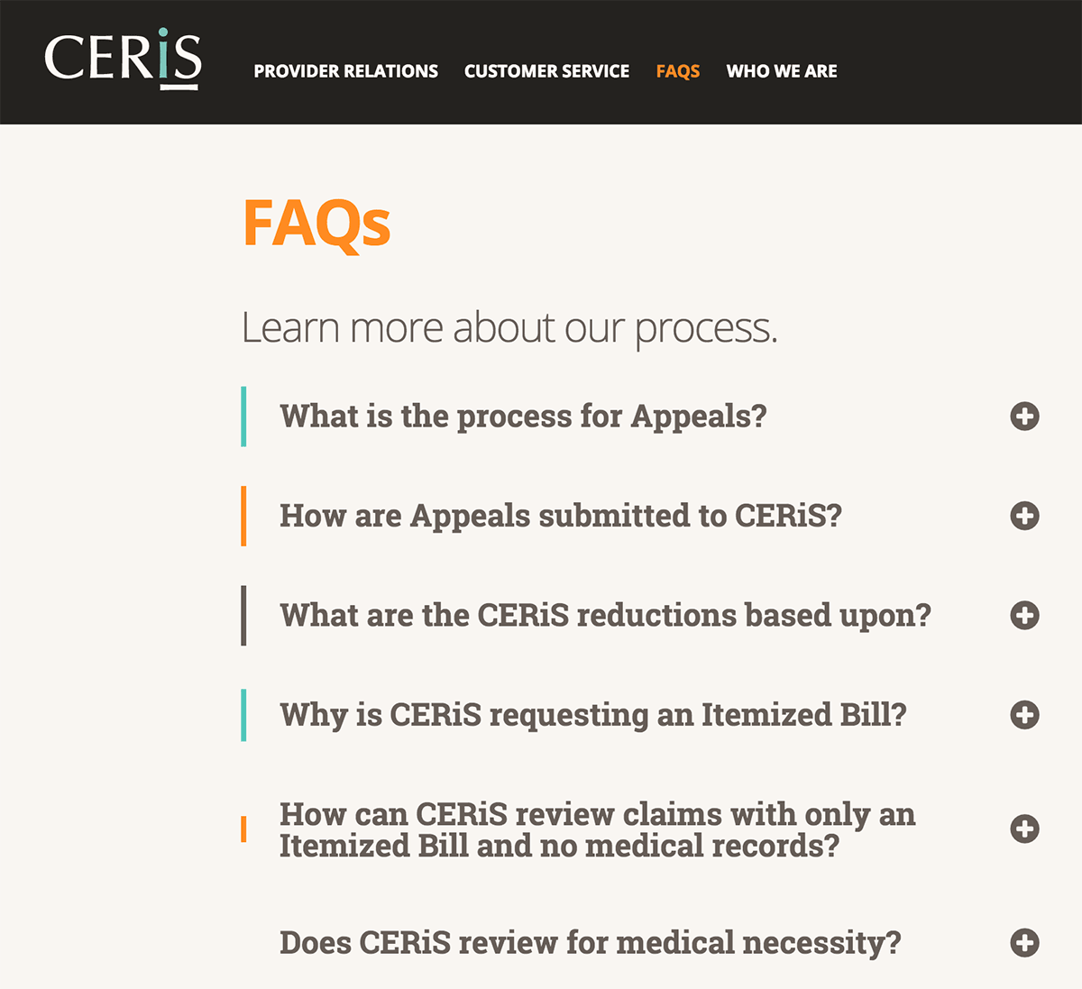 Ceris FAQ