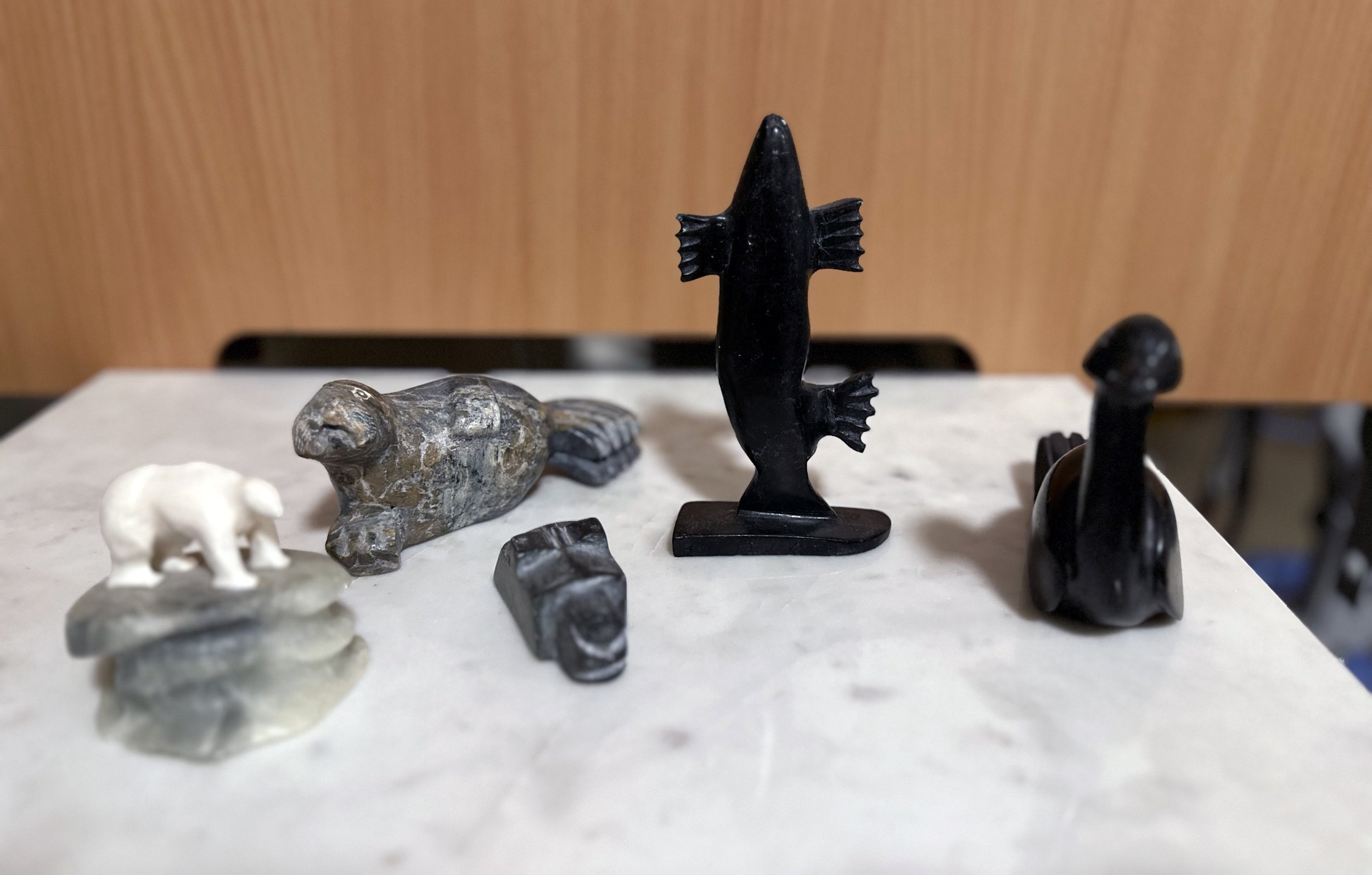 Assorted carvings