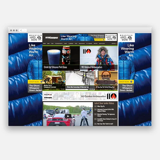 Selected Web Banners